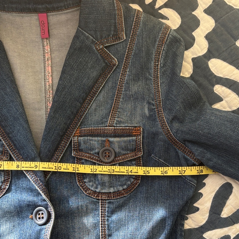 [Wrap London] Denim Blazer/Jacket - Picture 6 of 9